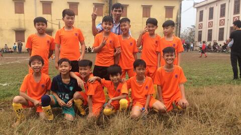 TRƯỜNG THTT YÊN MỸ II- Giải bóng đá nhí các cụm Trường Tiểu học trong huyện Yên Mỹ